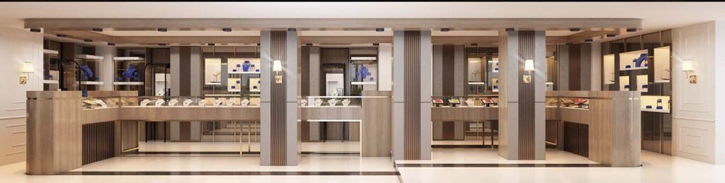 JK Jewelry Germany  - Derun architecture and interior design - commercial and hospitality design - shop and store design - Turkey and UAE