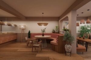 Tribeca Cafe Restaurant - Derun architecture and interior design - commercial and hospitality design - cafe design - Turkey and UAE