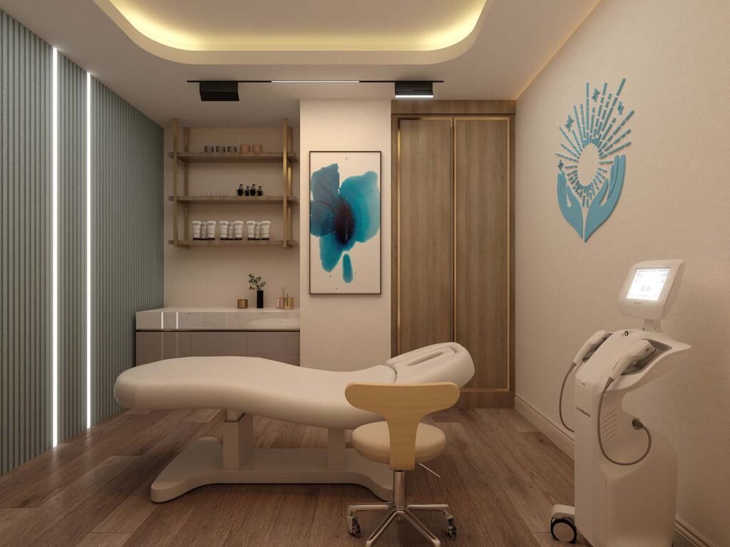 Meditouch Beauty Center Torun Center In Istanbul - Derun architecture and interior design - hospitality design - beauty center design - Turkey and UAE