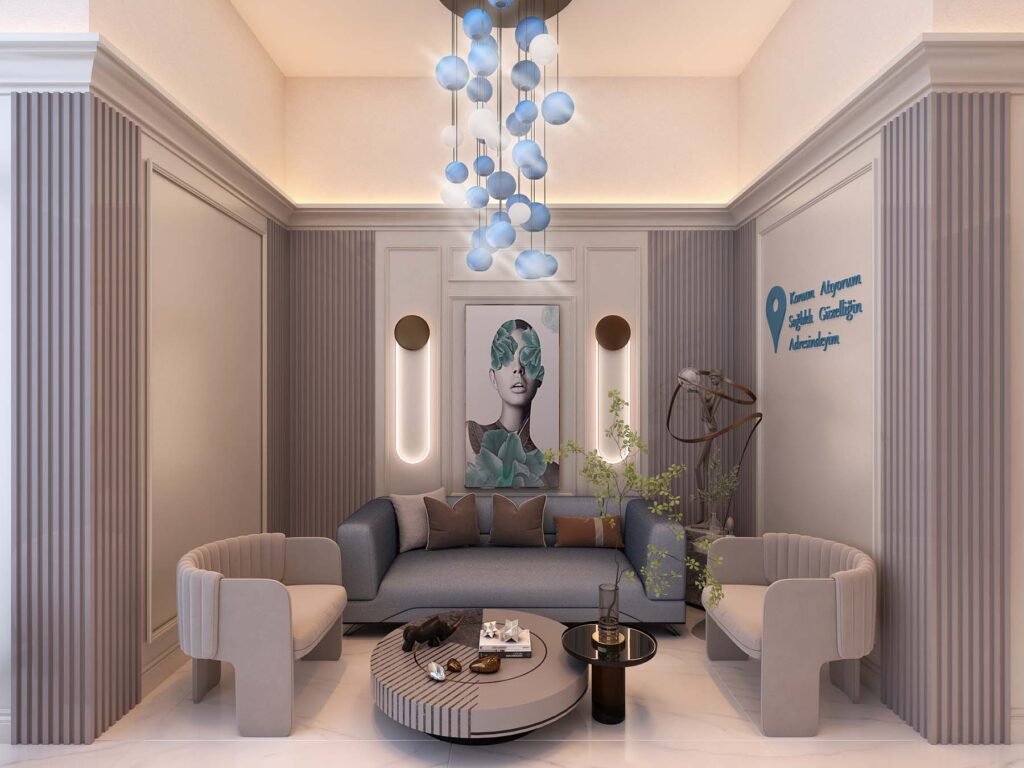 Meditouch Beauty Center Torun Center In Istanbul - Derun architecture and interior design - hospitality design - beauty center design - Turkey and UAE
