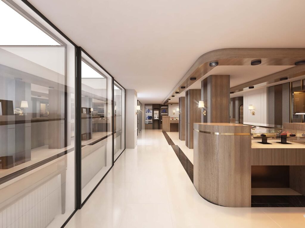 JK Jewelry Germany  - Derun architecture and interior design - commercial and hospitality design - shop and store design - Turkey and UAE