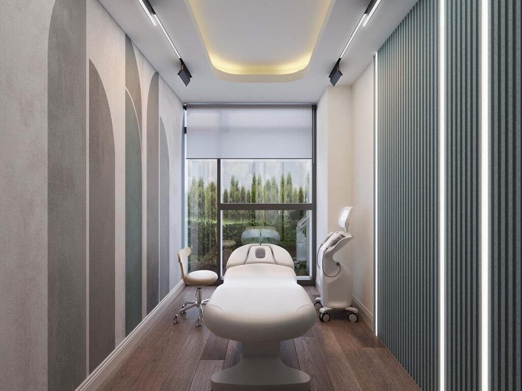 Meditouch Beauty Center Torun Center In Istanbul - Derun architecture and interior design - hospitality design - beauty center design - Turkey and UAE
