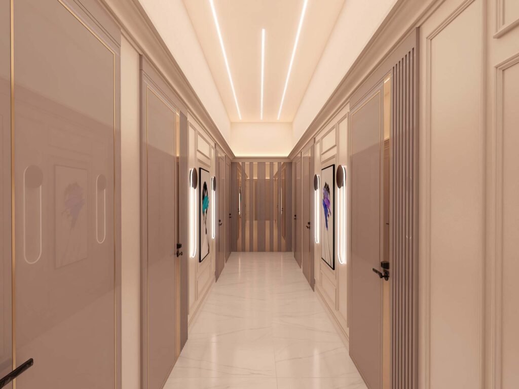Meditouch Beauty Center Torun Center In Istanbul - Derun architecture and interior design - hospitality design - beauty center design - Turkey and UAE